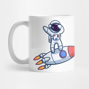 Astronot Dabbing Mug